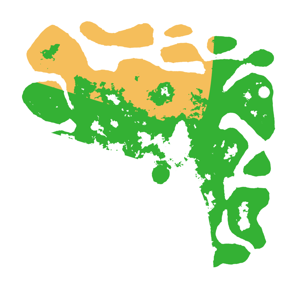 Biome Rust Map: Barren, Size: 4500, Seed: 6184938