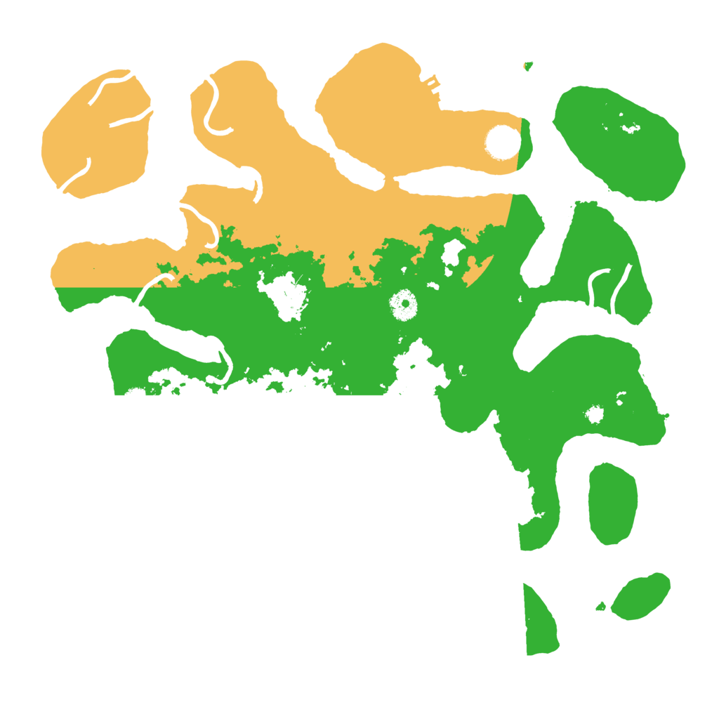 Biome Rust Map: Procedural Map, Size: 3700, Seed: 3872134