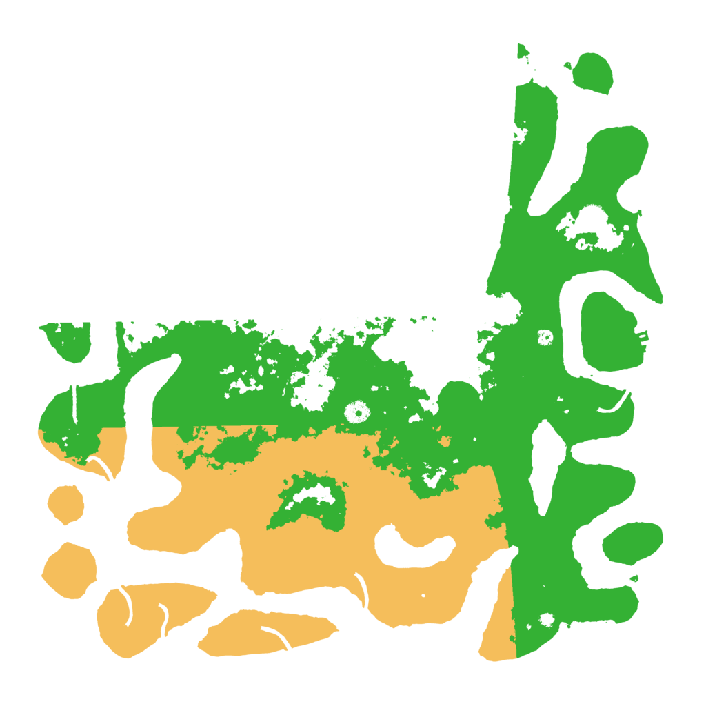 Biome Rust Map: Procedural Map, Size: 4500, Seed: 1252458990