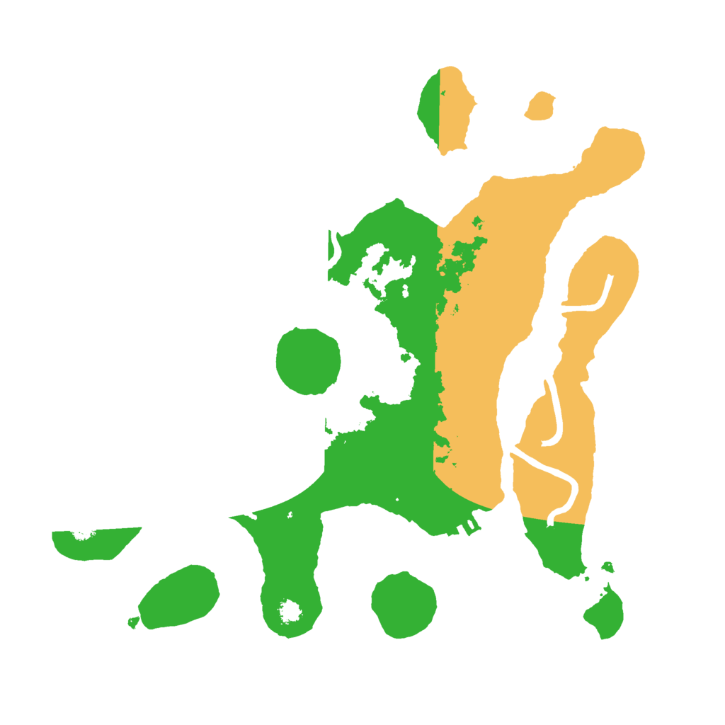 Biome Rust Map: Procedural Map, Size: 2963, Seed: 14169