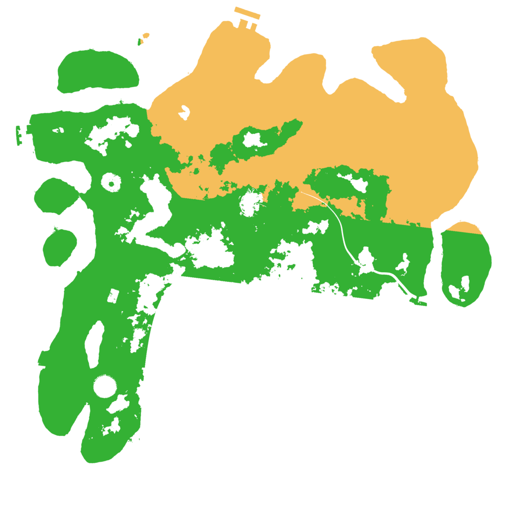 Biome Rust Map: Procedural Map, Size: 4000, Seed: 456313