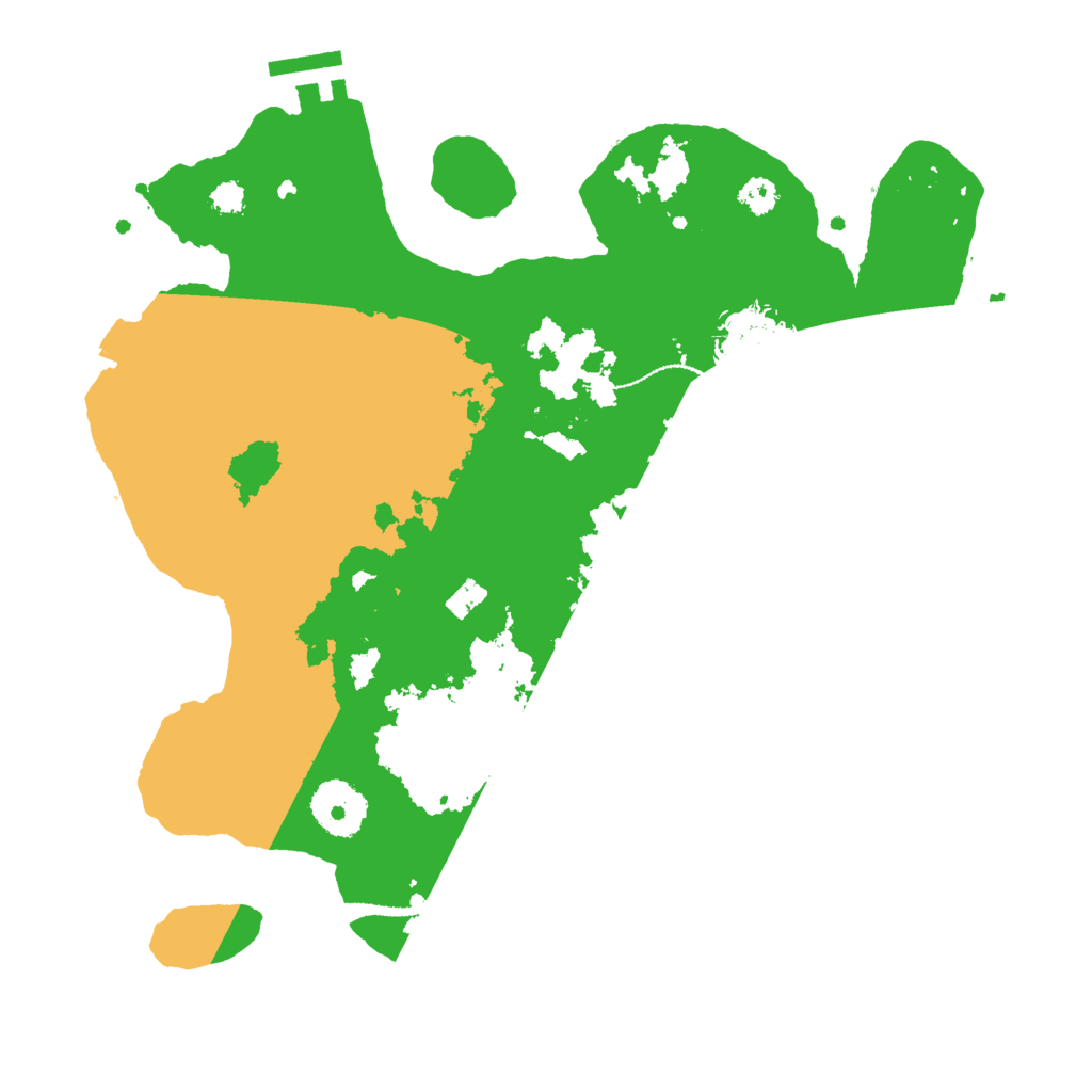 Biome Rust Map: Procedural Map, Size: 3000, Seed: 1234819