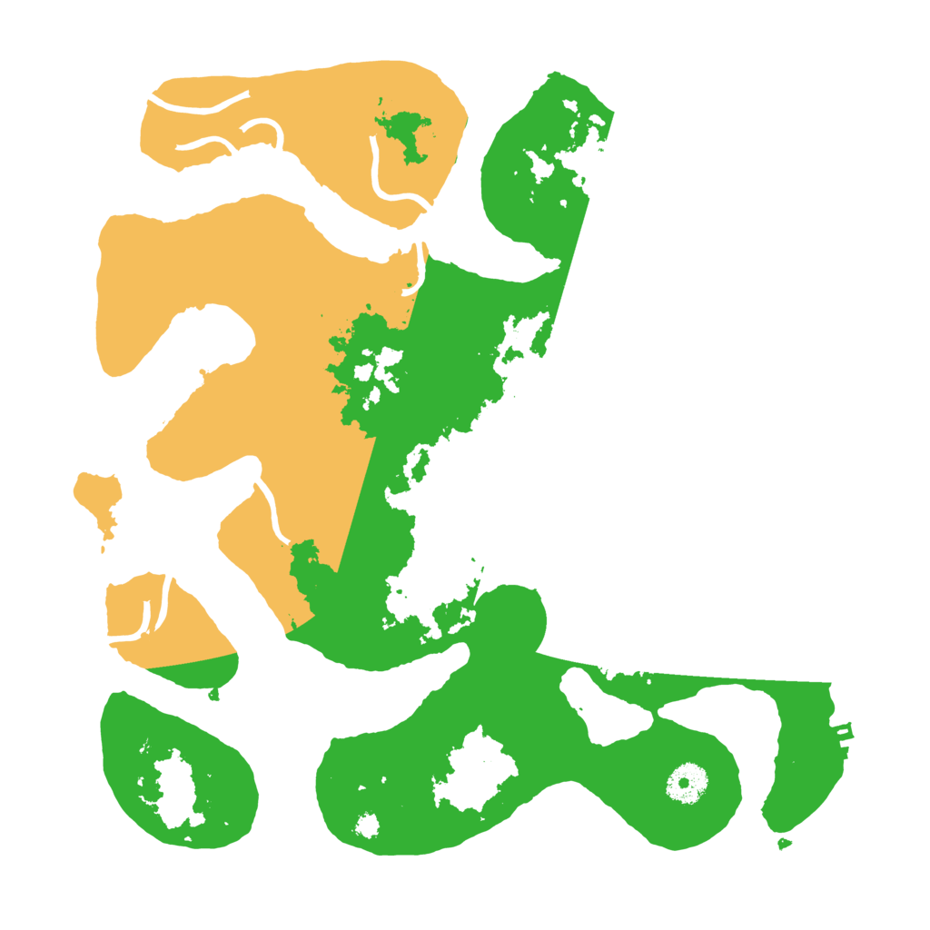 Biome Rust Map: Procedural Map, Size: 3500, Seed: 1812862