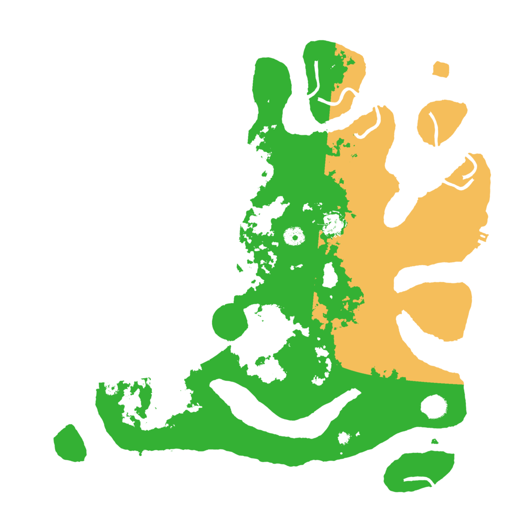 Biome Rust Map: Procedural Map, Size: 4000, Seed: 222689700