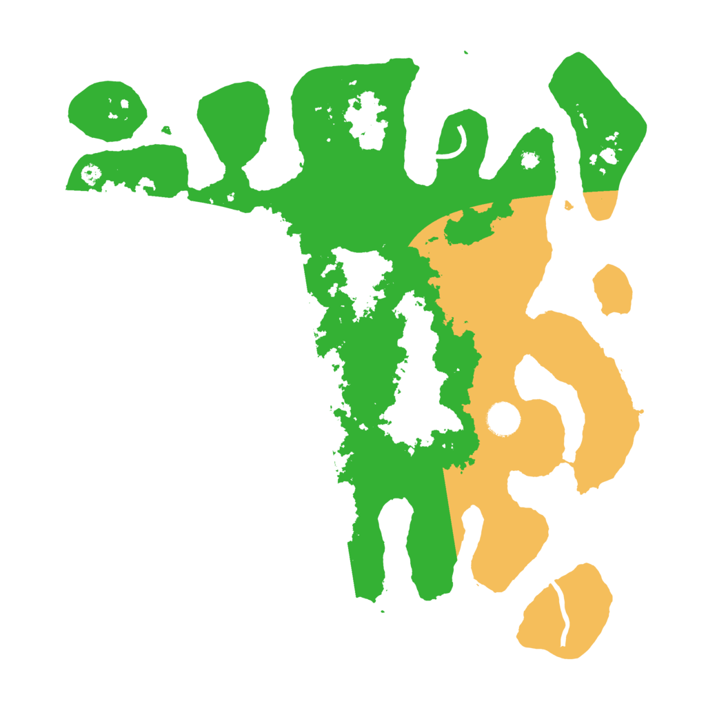 Biome Rust Map: Procedural Map, Size: 3700, Seed: 6326235