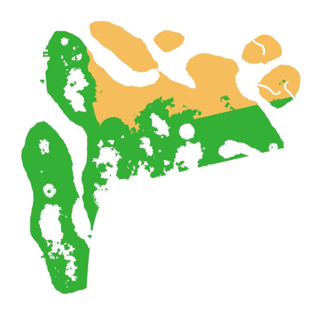 Biome Rust Map: Procedural Map, Size: 3700, Seed: 2713259