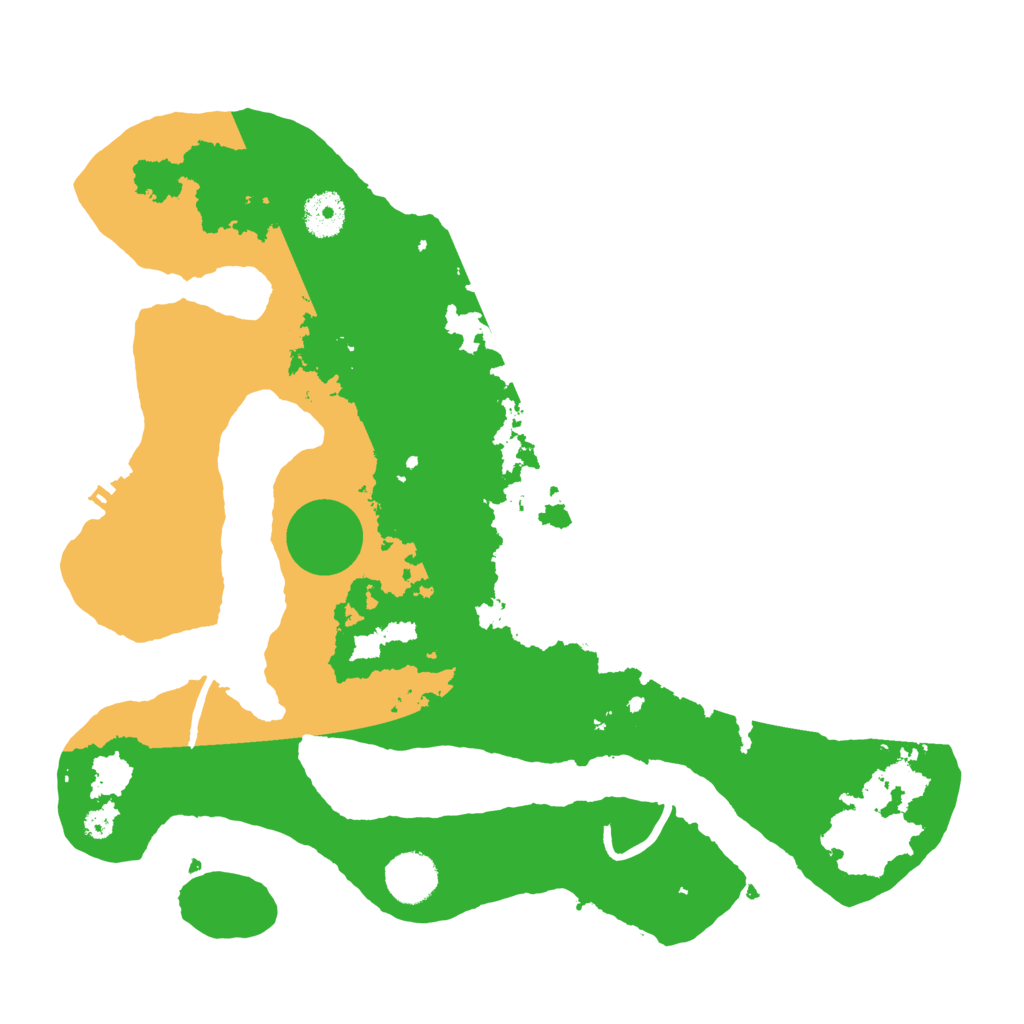 Biome Rust Map: Procedural Map, Size: 3550, Seed: 222612