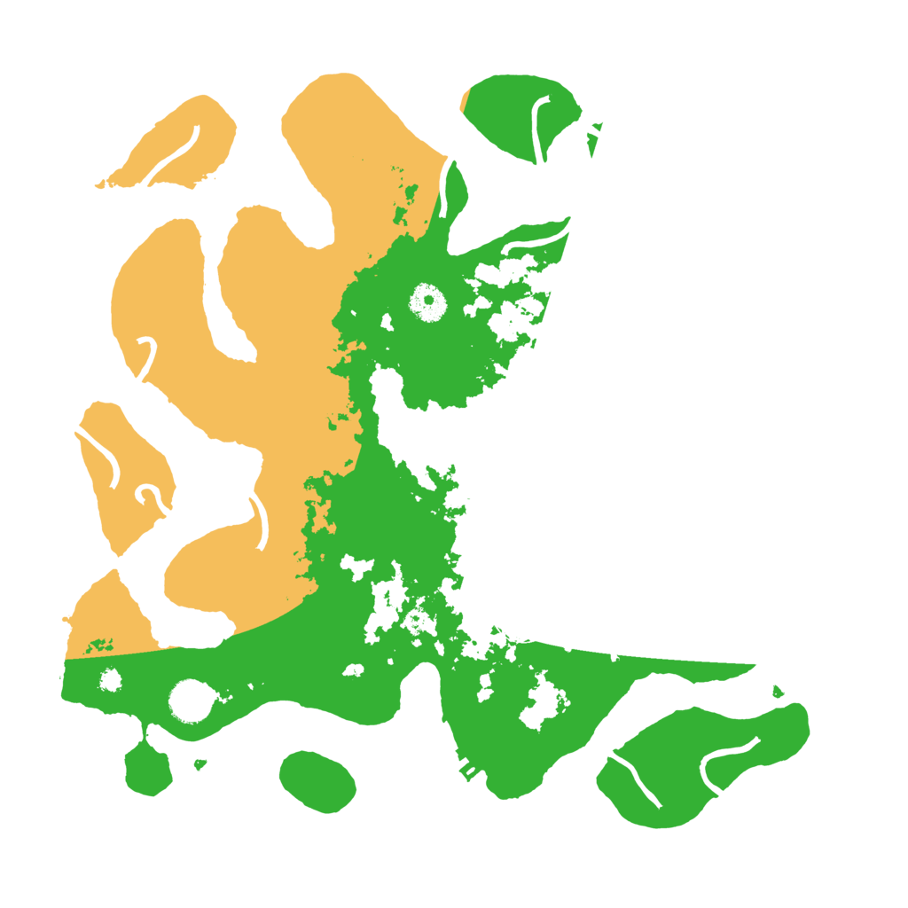 Biome Rust Map: Procedural Map, Size: 3700, Seed: 2737663