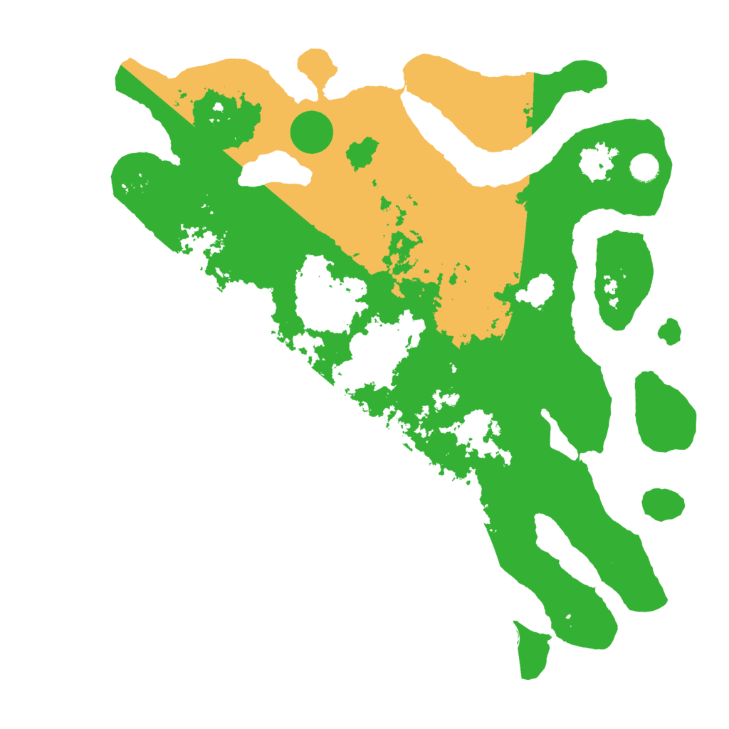 Biome Rust Map: Barren, Size: 4500, Seed: 4629610