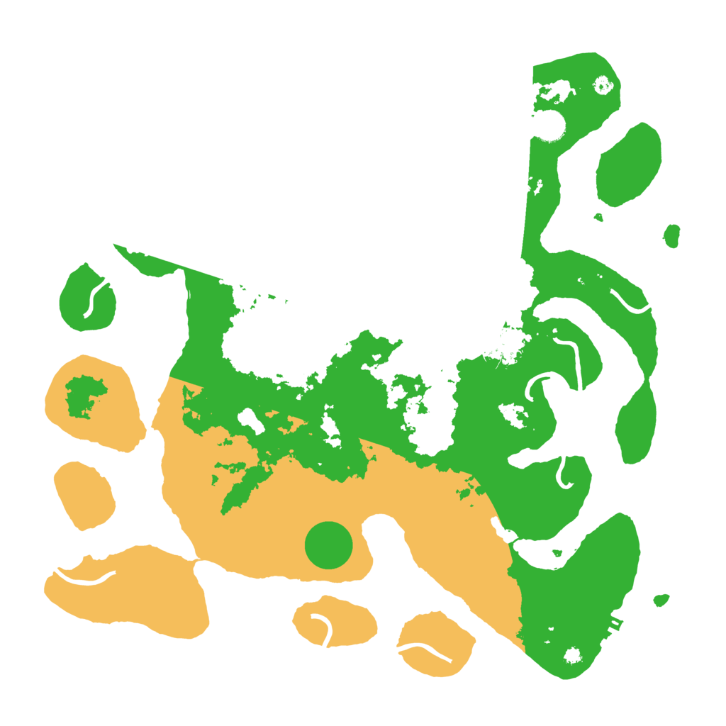 Biome Rust Map: Procedural Map, Size: 4000, Seed: 1260136822