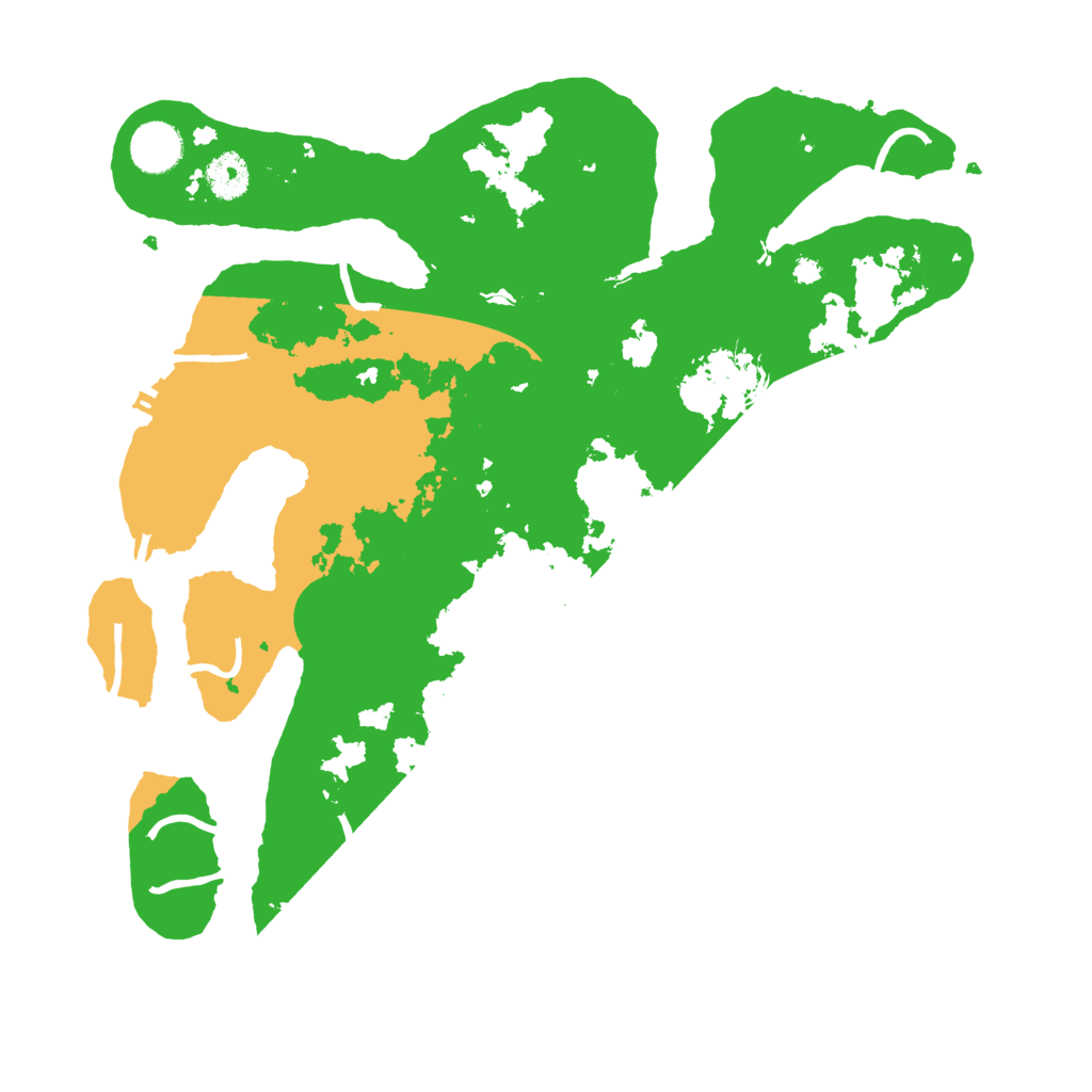 Biome Rust Map: Procedural Map, Size: 3700, Seed: 5477767