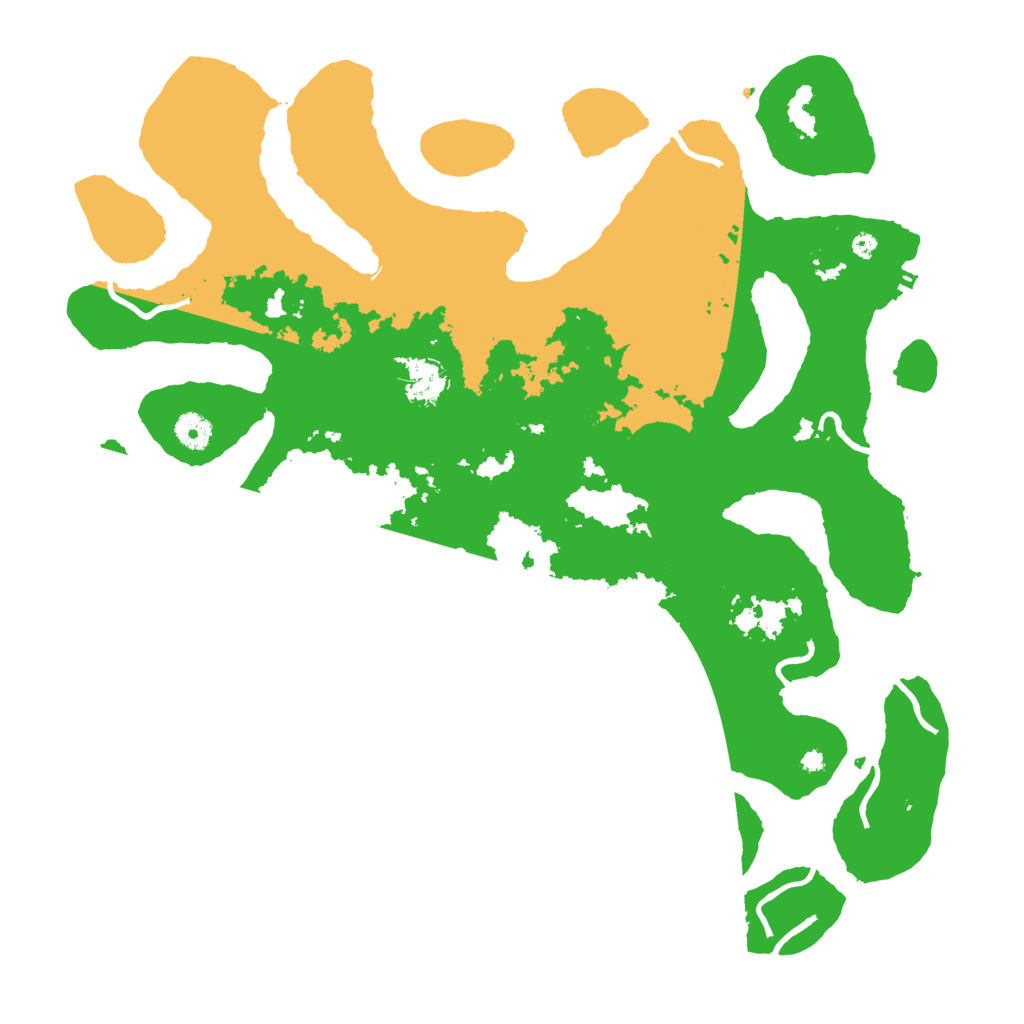 Biome Rust Map: Procedural Map, Size: 4250, Seed: 31612