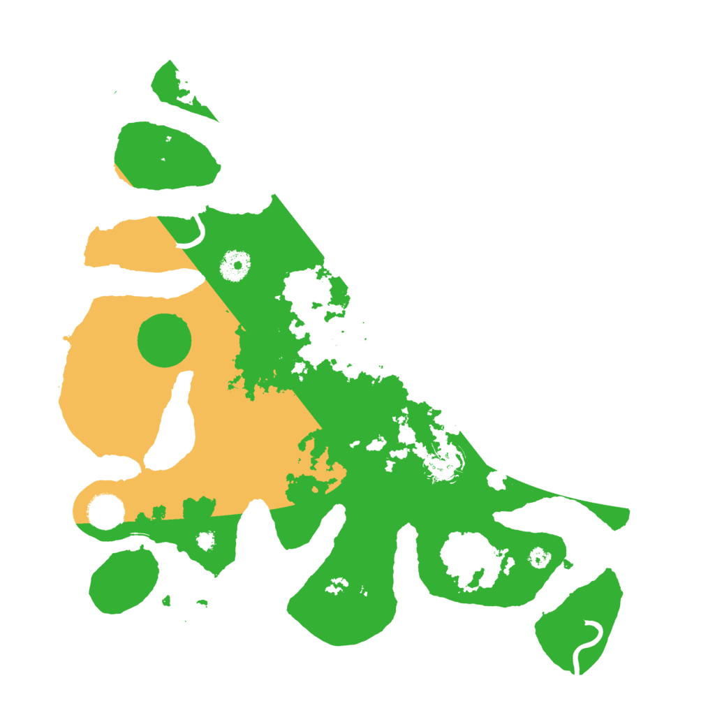 Biome Rust Map: Procedural Map, Size: 3500, Seed: 4271492