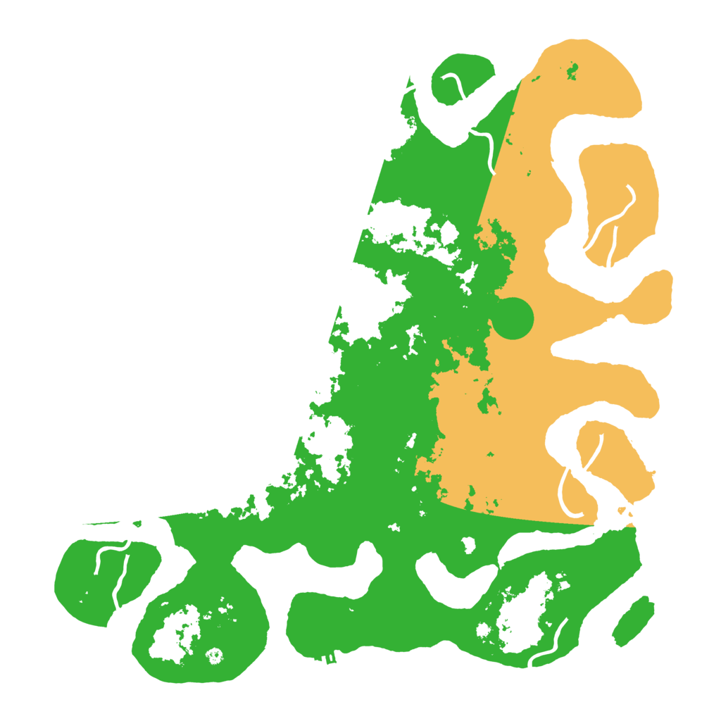 Biome Rust Map: Procedural Map, Size: 4500, Seed: 924943