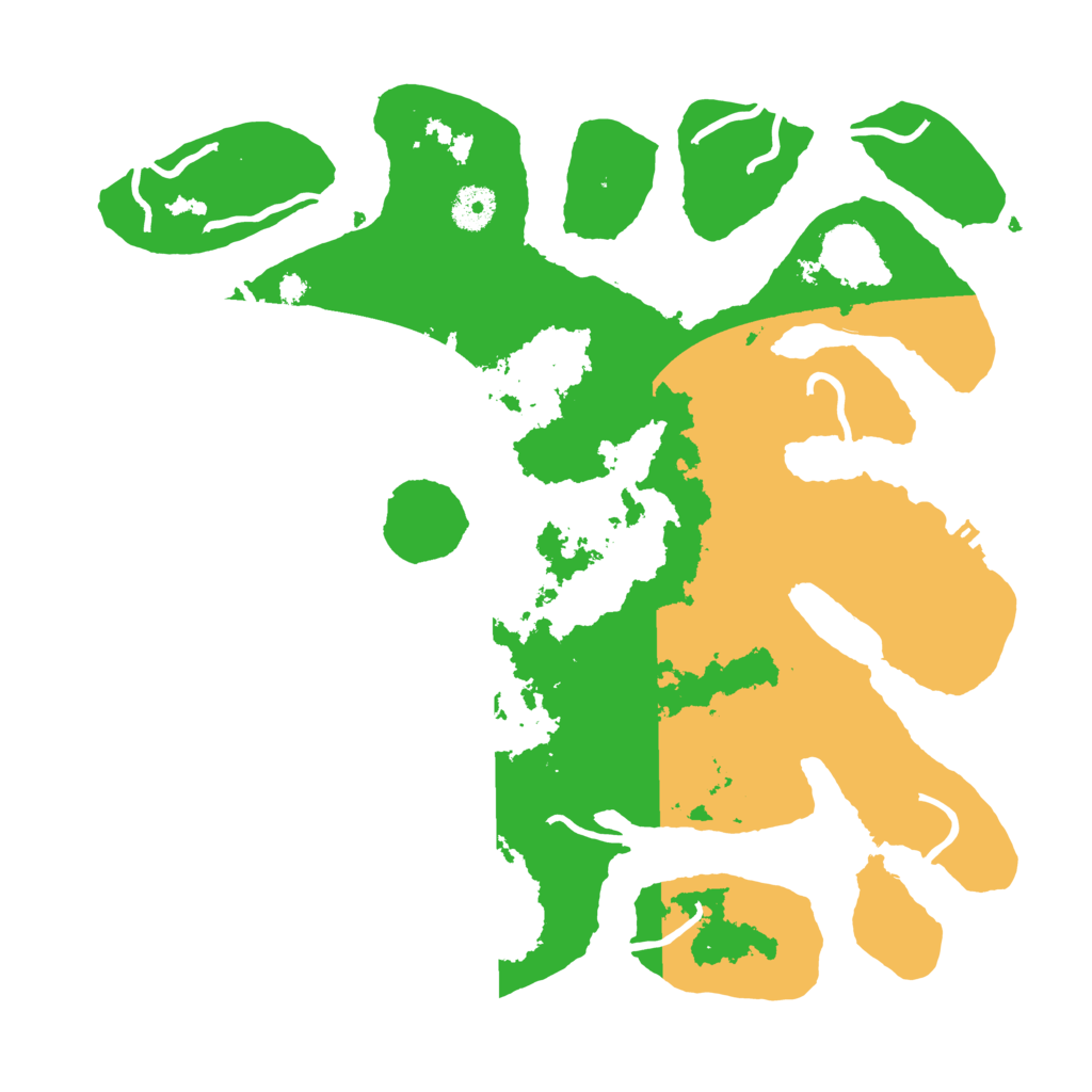 Biome Rust Map: Procedural Map, Size: 3700, Seed: 2853748