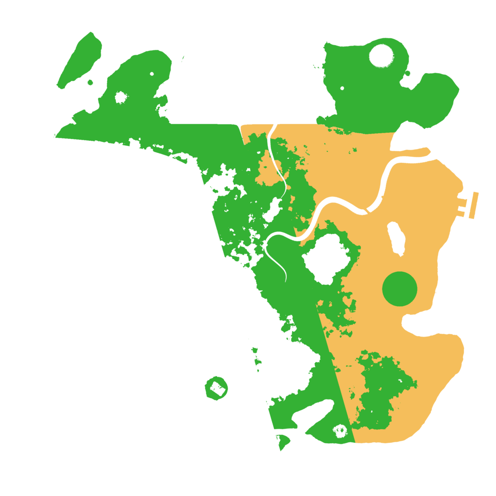 Biome Rust Map: Procedural Map, Size: 3750, Seed: 5301762