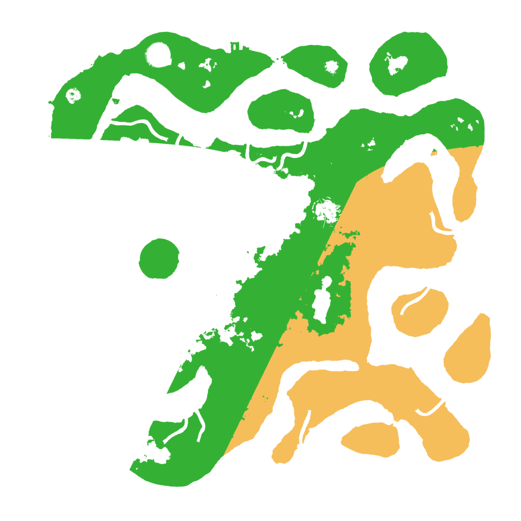 Biome Rust Map: Procedural Map, Size: 3700, Seed: 4409697