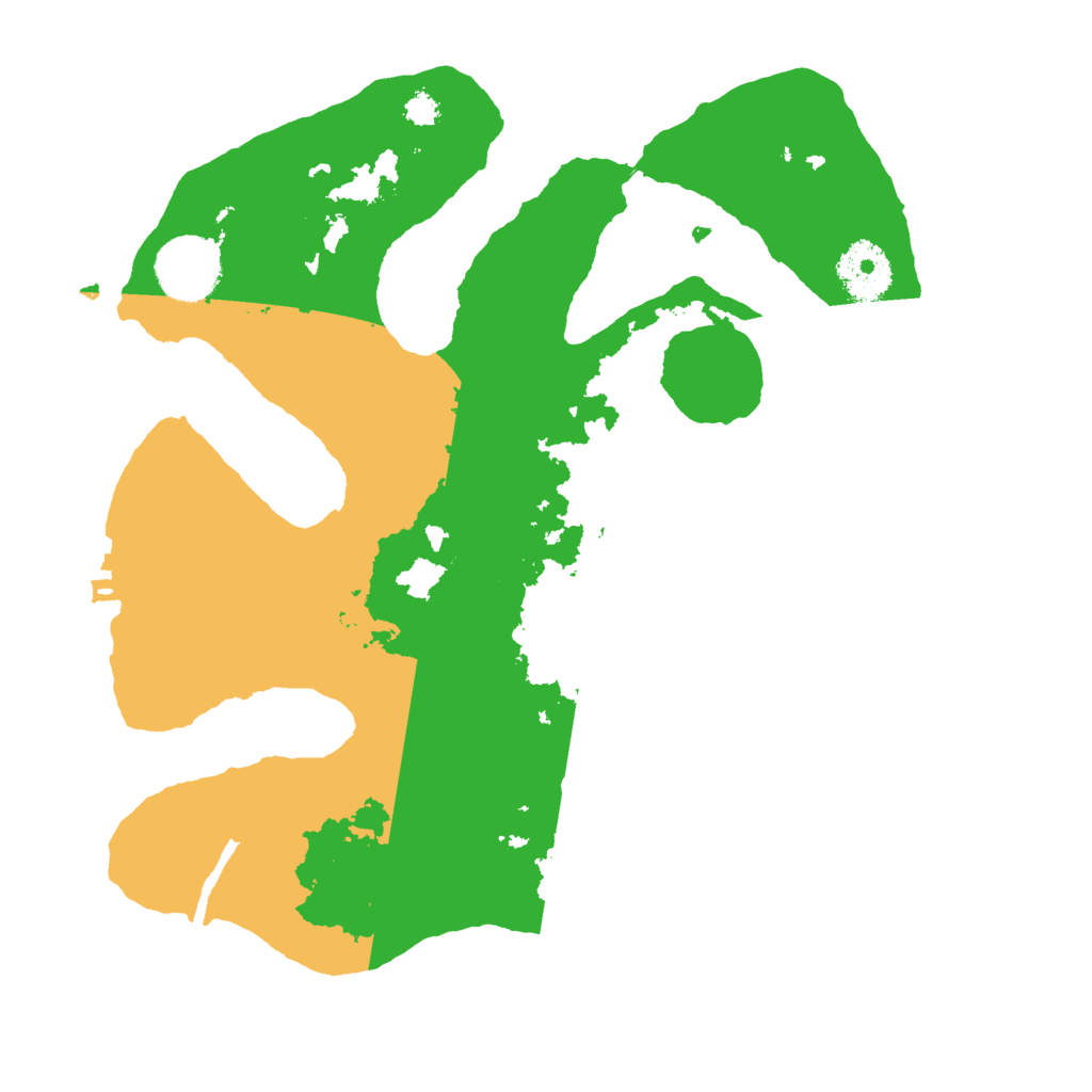 Biome Rust Map: Procedural Map, Size: 3000, Seed: 374259