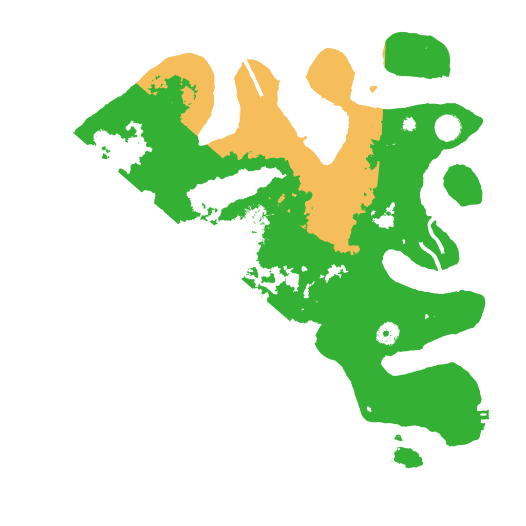 Biome Rust Map: Procedural Map, Size: 3500, Seed: 2362234