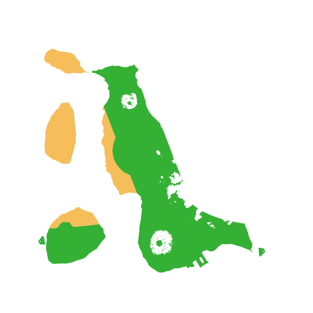 Biome Rust Map: Procedural Map, Size: 2000, Seed: 1071373554