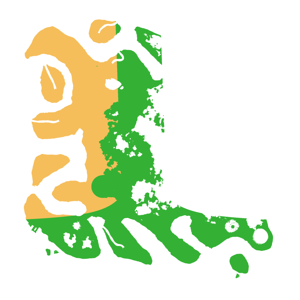 Biome Rust Map: Procedural Map, Size: 3500, Seed: 4092679