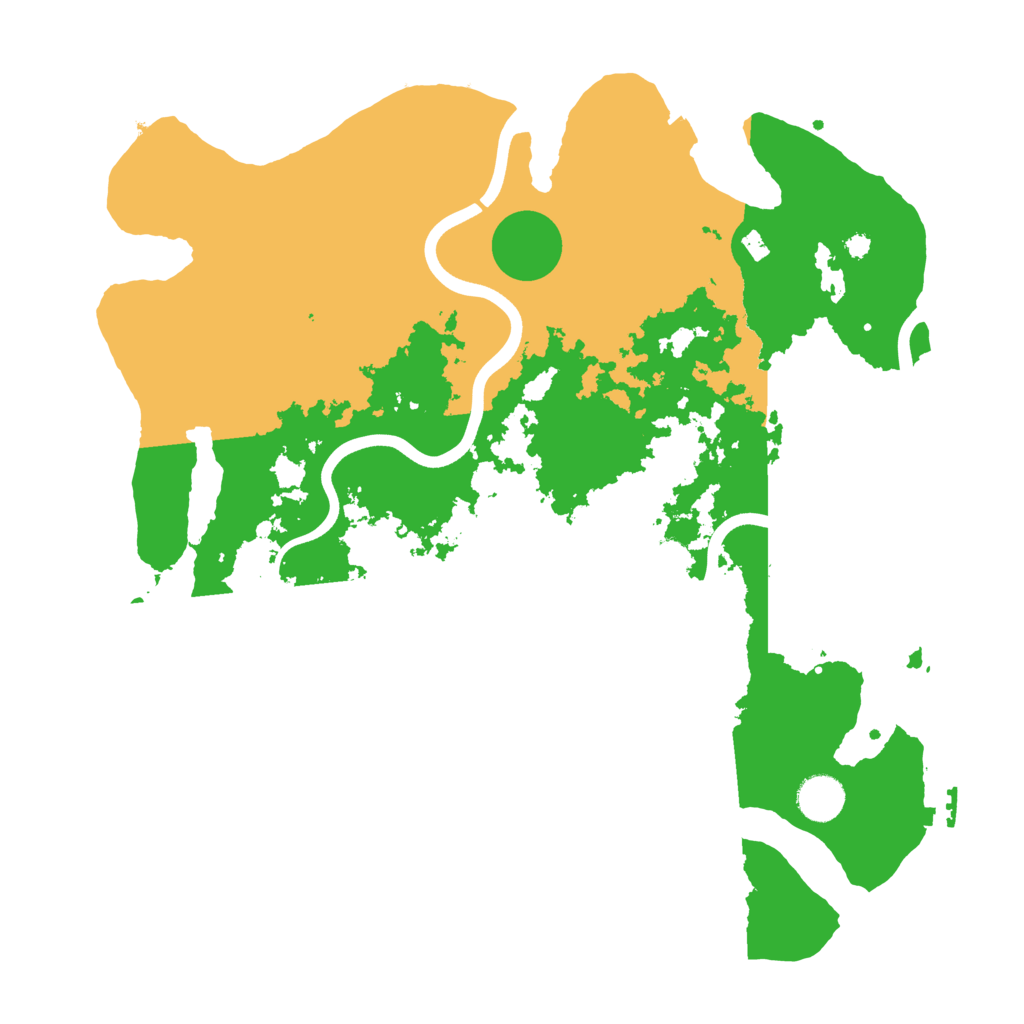 Biome Rust Map: Procedural Map, Size: 3850, Seed: 763326476
