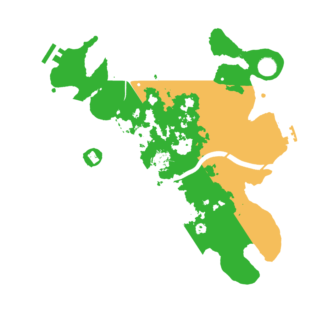 Biome Rust Map: Procedural Map, Size: 3000, Seed: 31891