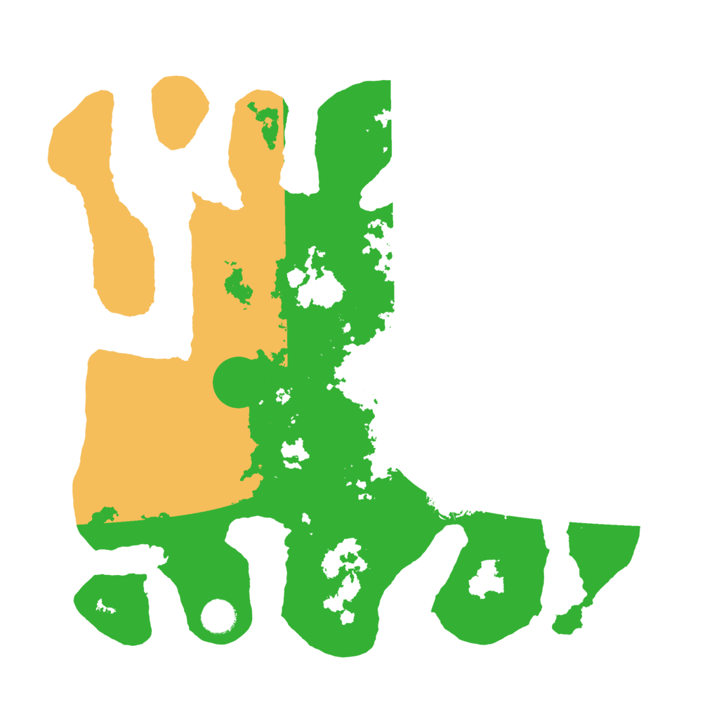 Biome Rust Map: Barren, Size: 3700, Seed: 56091000