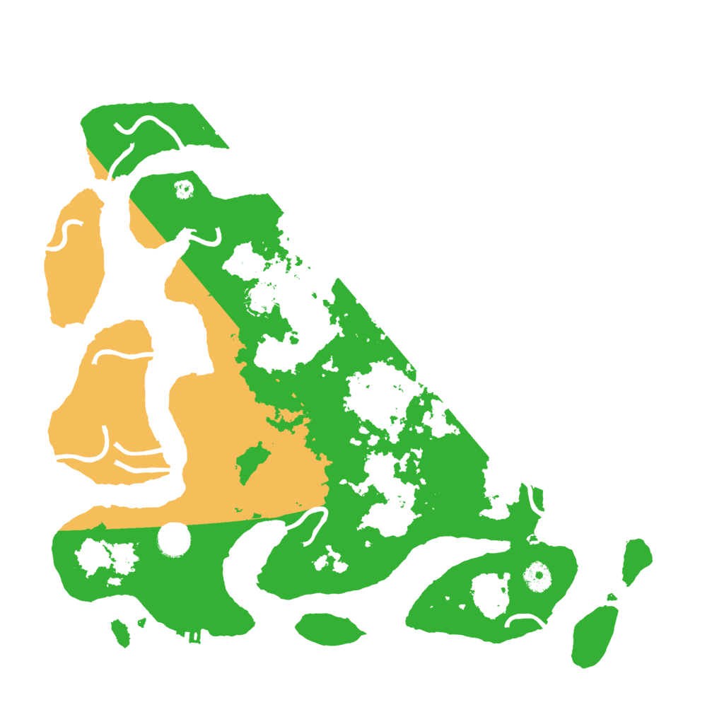 Biome Rust Map: Procedural Map, Size: 3850, Seed: 1234567890