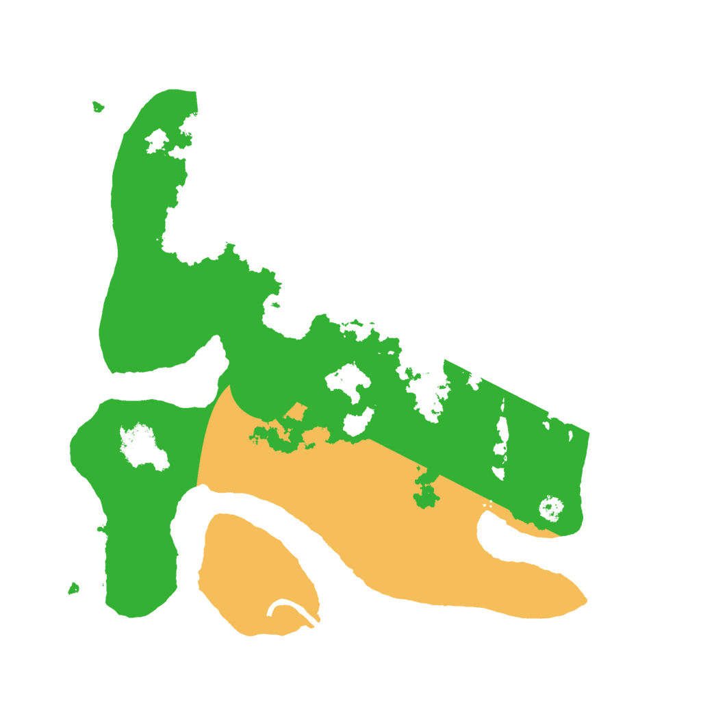 Biome Rust Map: Procedural Map, Size: 3000, Seed: 13829