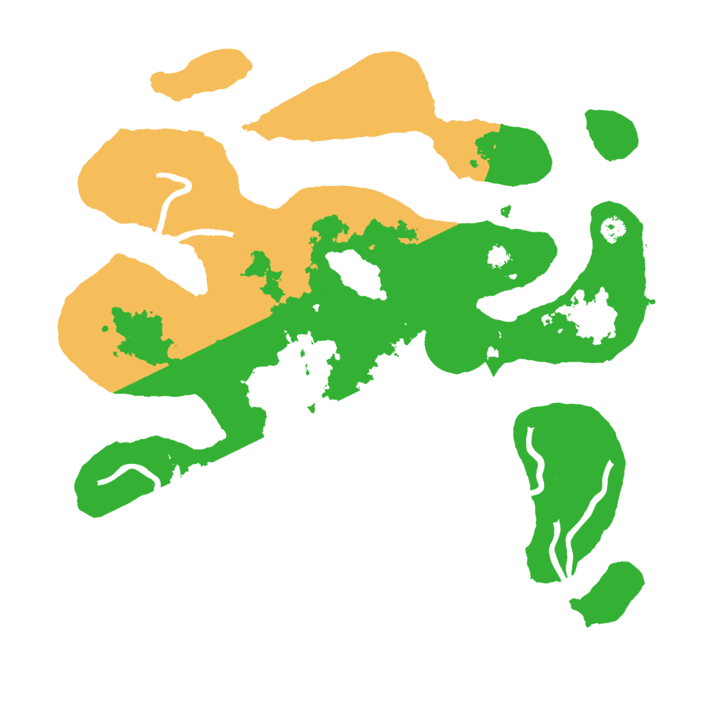 Biome Rust Map: Procedural Map, Size: 3000, Seed: 46339