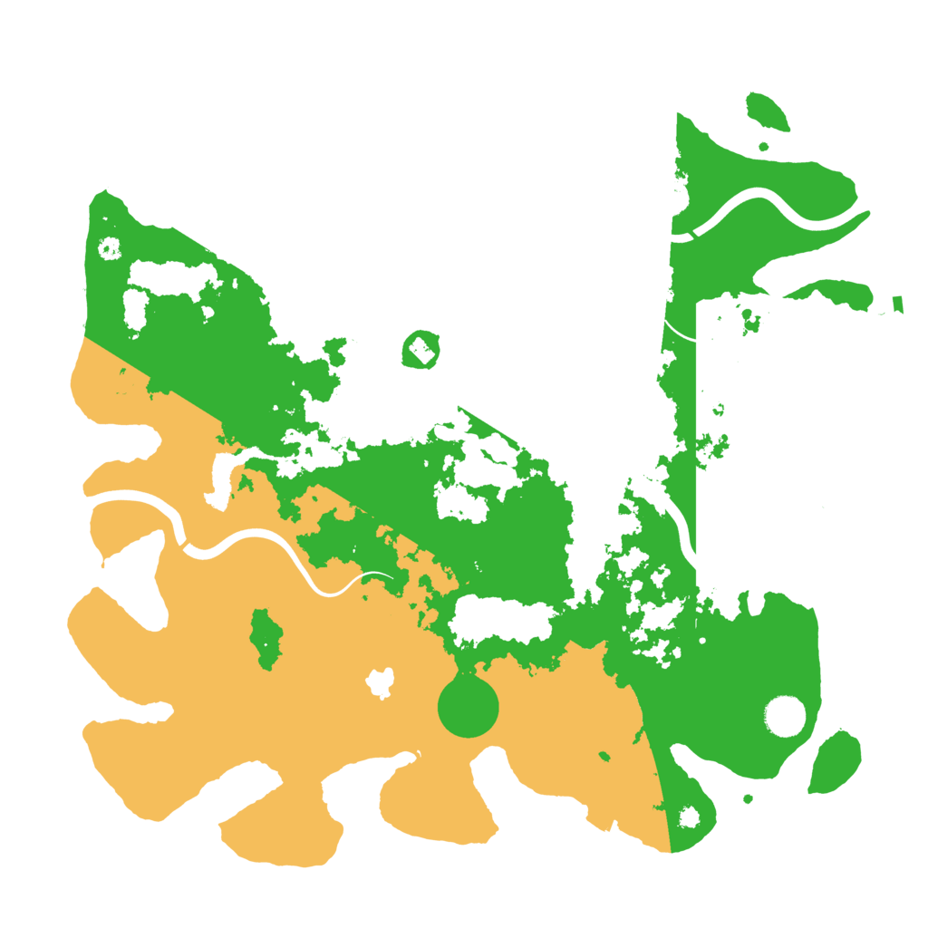 Biome Rust Map: Procedural Map, Size: 4000, Seed: 522414