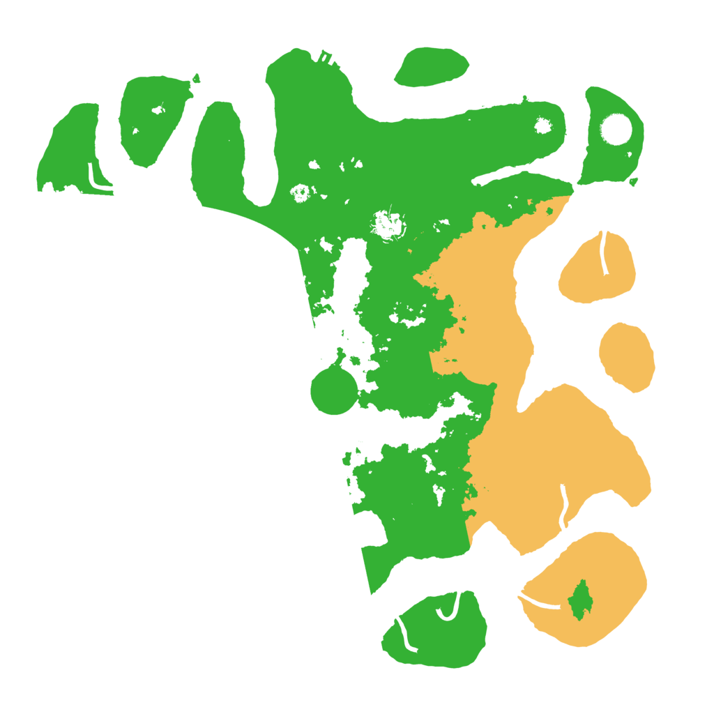 Biome Rust Map: Procedural Map, Size: 4000, Seed: 8091