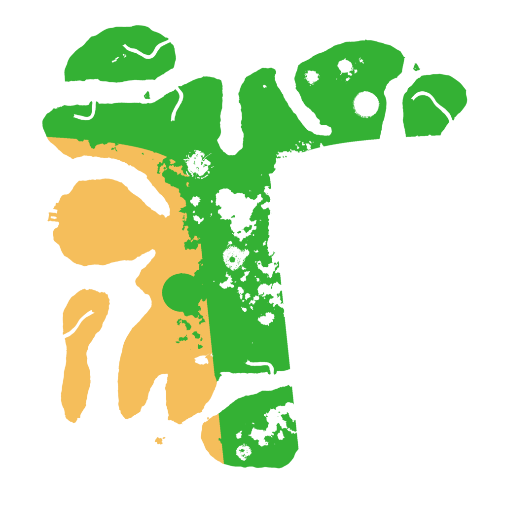 Biome Rust Map: Procedural Map, Size: 3500, Seed: 2988859