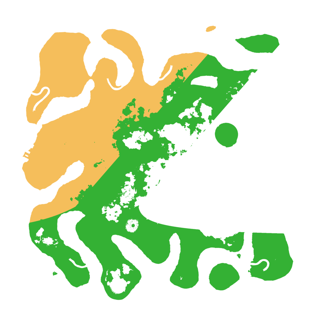 Biome Rust Map: Procedural Map, Size: 3700, Seed: 4638780