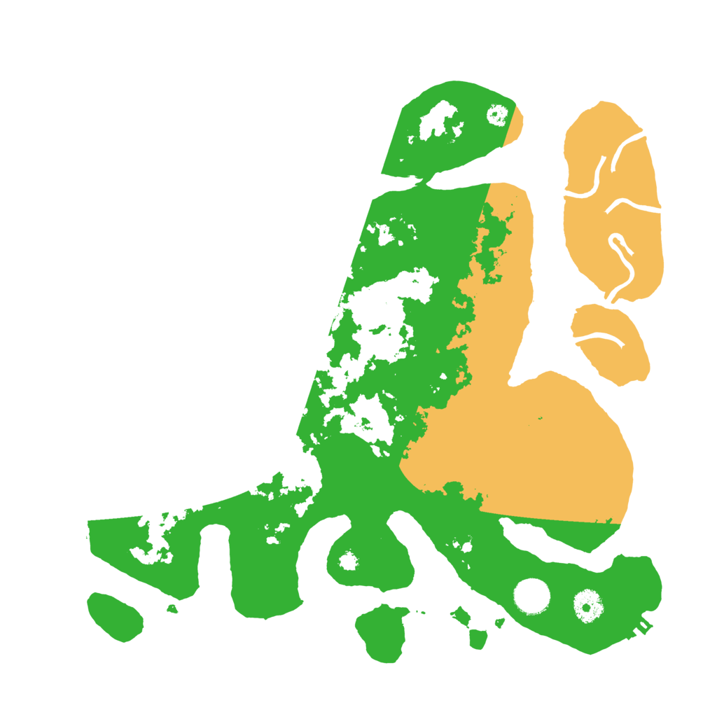 Biome Rust Map: Procedural Map, Size: 3500, Seed: 6286938