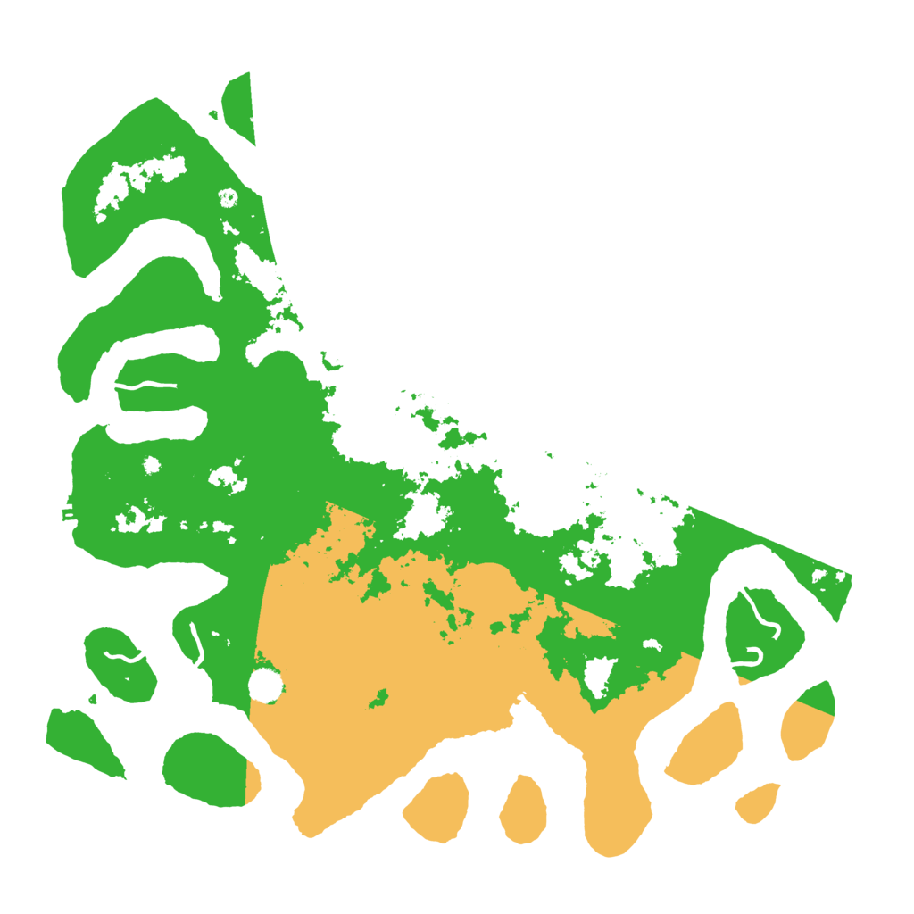 Biome Rust Map: Procedural Map, Size: 4850, Seed: 778094