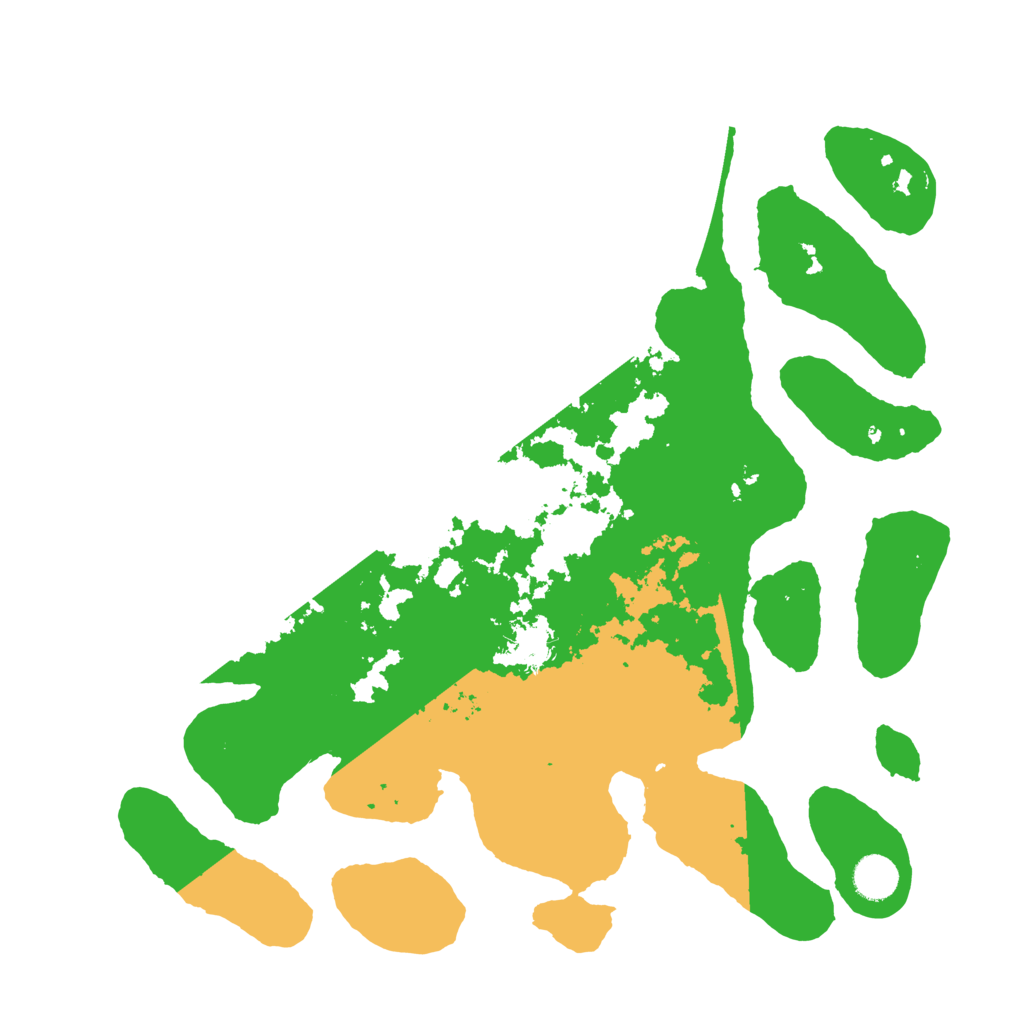 Biome Rust Map: Barren, Size: 4000, Seed: 213198797