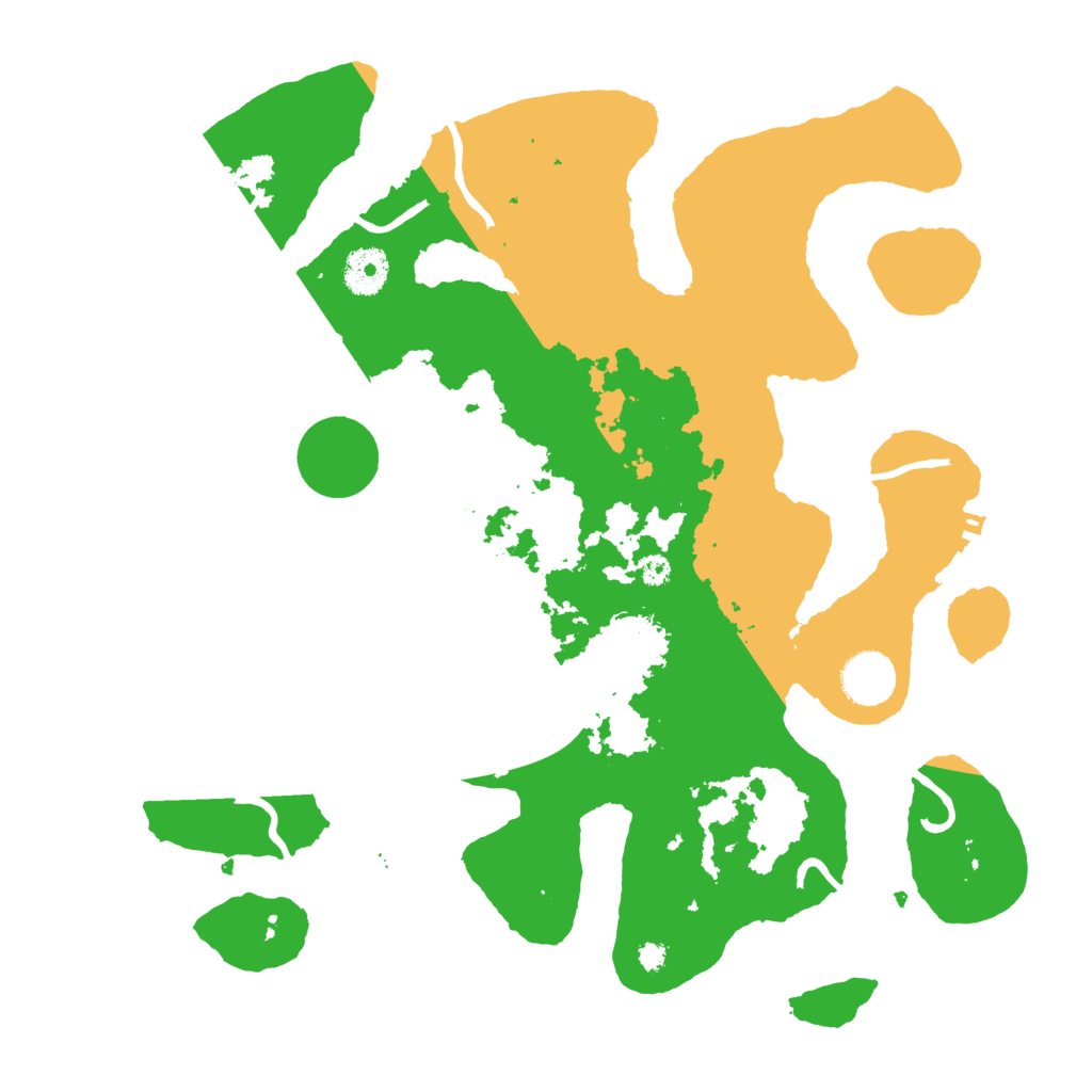 Biome Rust Map: Procedural Map, Size: 3550, Seed: 977099