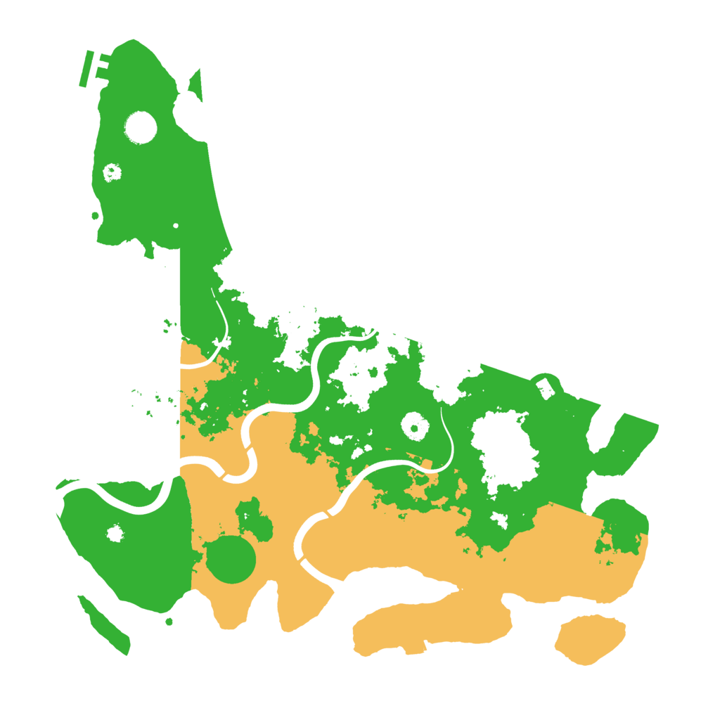 Biome Rust Map: Procedural Map, Size: 3950, Seed: 1780431562