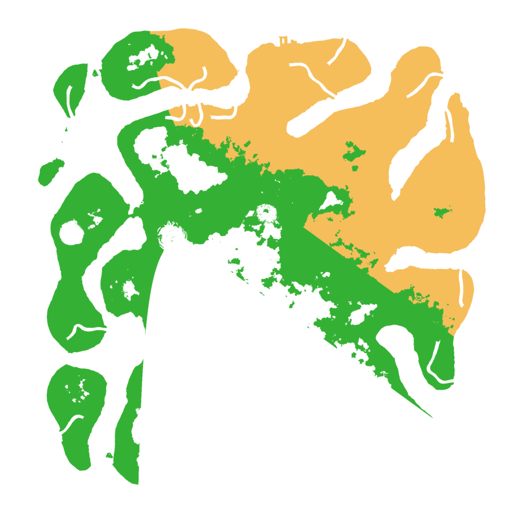 Biome Rust Map: Procedural Map, Size: 4000, Seed: 19940624