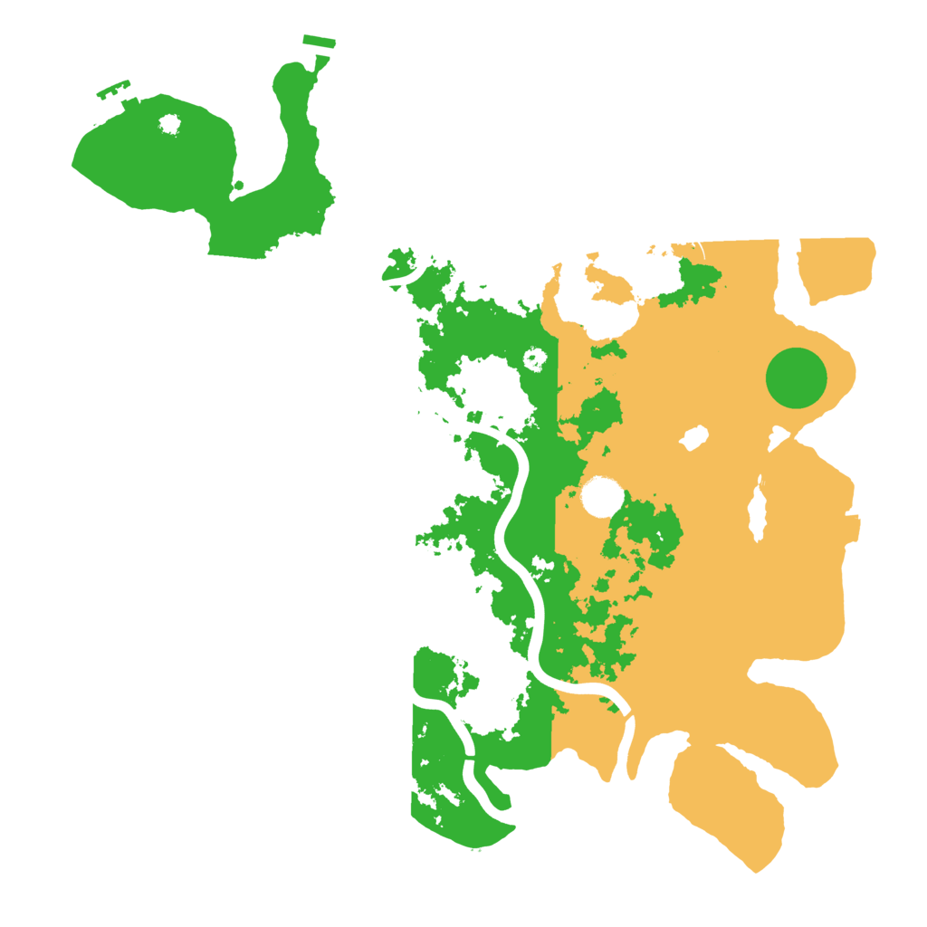 Biome Rust Map: Procedural Map, Size: 4000, Seed: 595295710