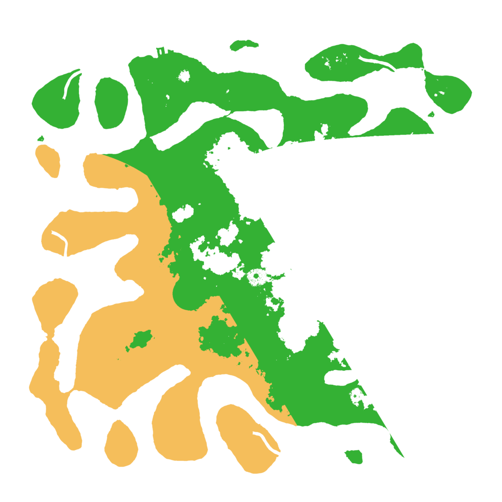 Biome Rust Map: Procedural Map, Size: 4000, Seed: 492677