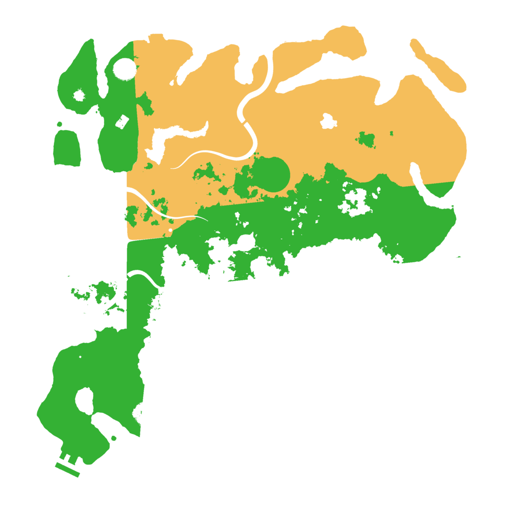Biome Rust Map: Procedural Map, Size: 4000, Seed: 1475060228