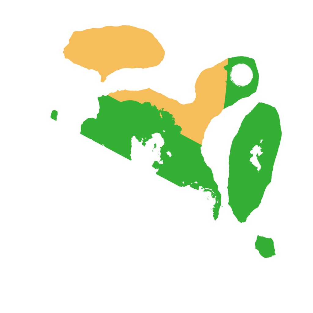 Biome Rust Map: Barren, Size: 2500, Seed: 1129767560