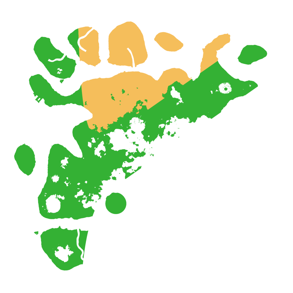 Biome Rust Map: Procedural Map, Size: 3700, Seed: 4445819