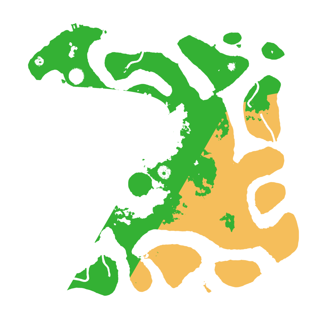 Biome Rust Map: Procedural Map, Size: 3700, Seed: 5936628