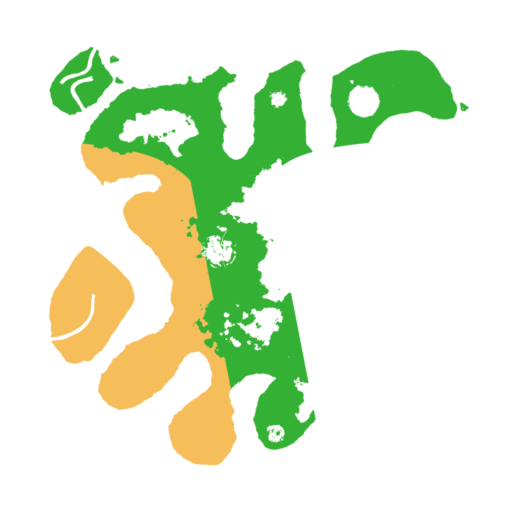 Biome Rust Map: Procedural Map, Size: 3000, Seed: 2438459