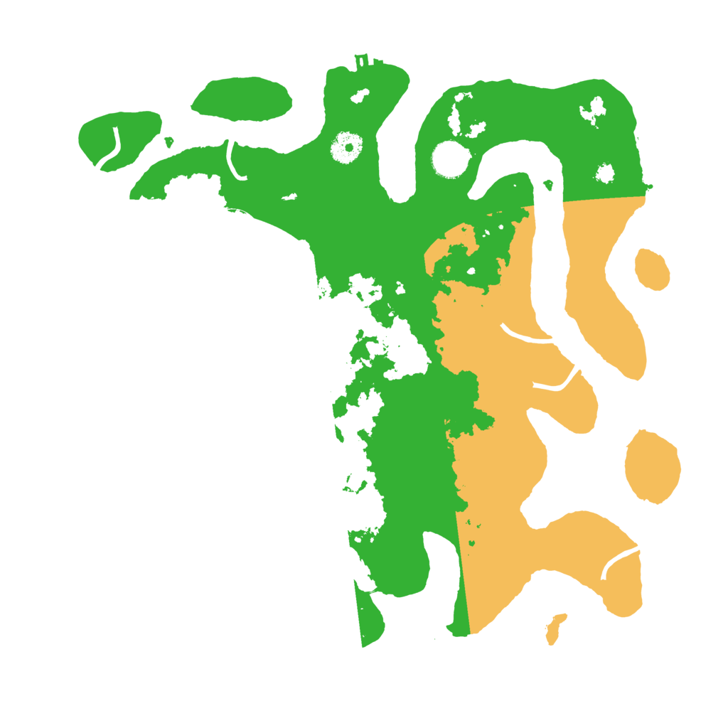 Biome Rust Map: Procedural Map, Size: 3500, Seed: 722138