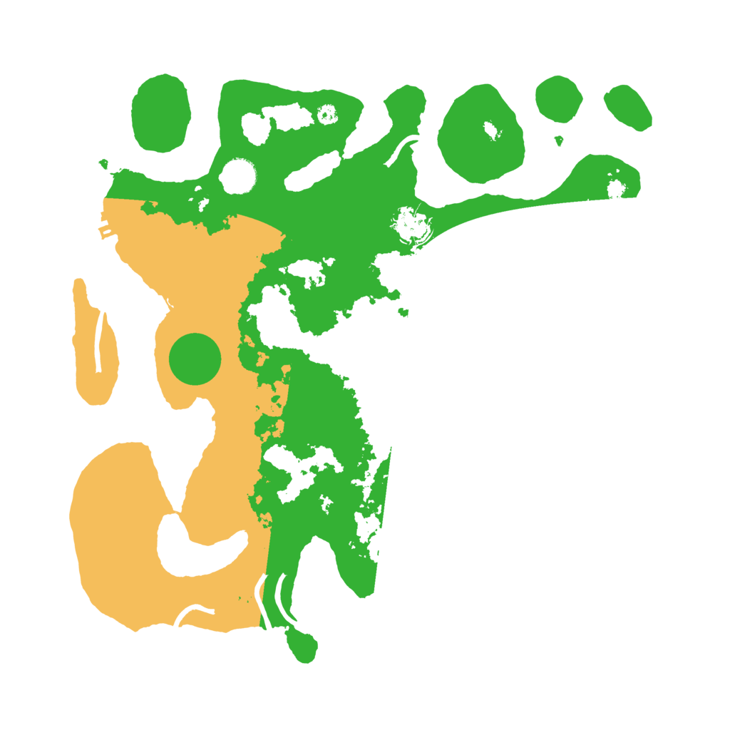 Biome Rust Map: Procedural Map, Size: 3700, Seed: 3958830